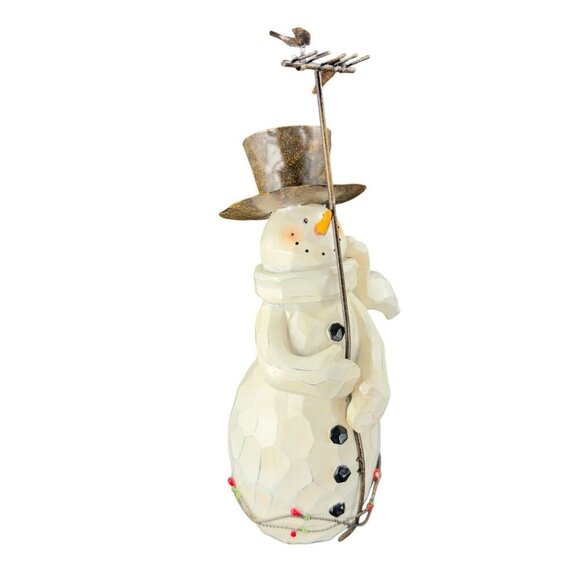 2004 Enesco Simple And Spiritual Tall Ghost Halloween Figurine Decor Vintage - Picture 1 of 13